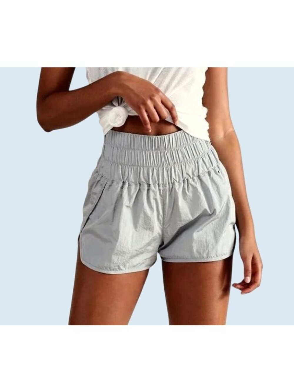 FREE PEOPLE Movement The Way Home Dolphin Hem Short Sz XS